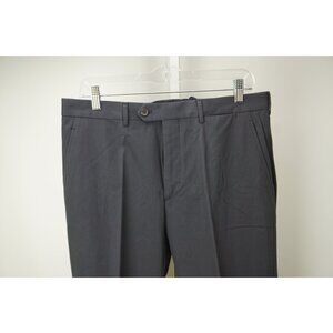 Prada 100% Cotton Navy Blue Dress Pants Sz 48 NEW